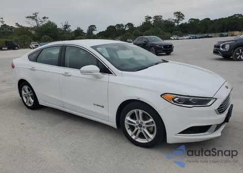 2018 Ford Fusion Se Hybrid z USA, uszkodzony, nr VIN 3FA6P0LU3JR178464